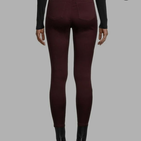 Design lab burgundy  jeggings  size 24 - Picture 2 of 3